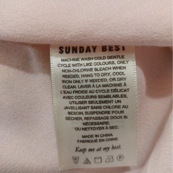 𝅺*NWT* Sunday Best Aritzia pink Honey Ryder Mini shift dress - Picture 11 of 13